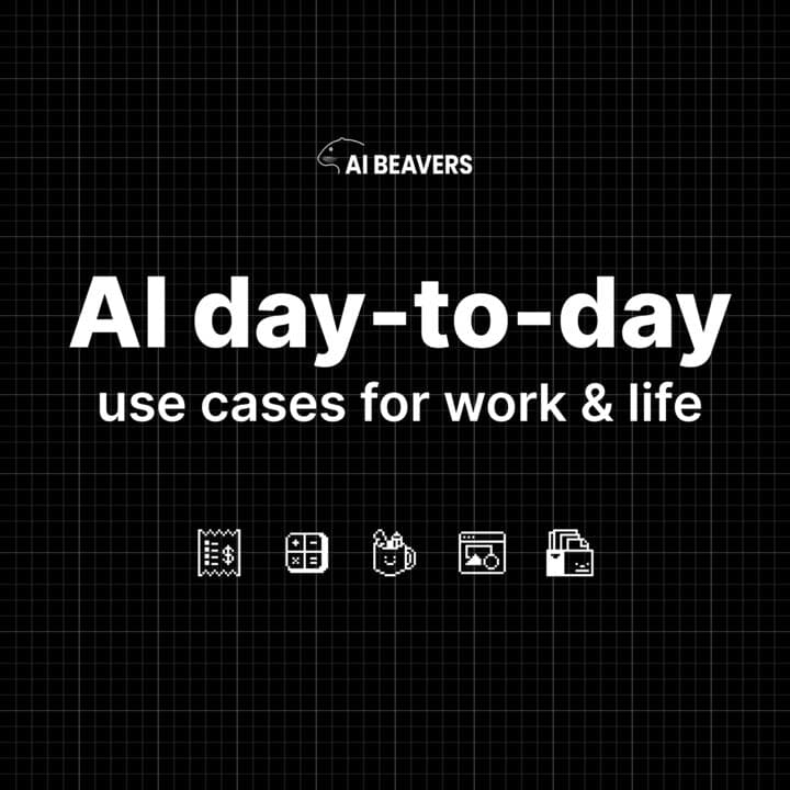 Cover of AI day-to-day: use cases for work and life, no experience needed